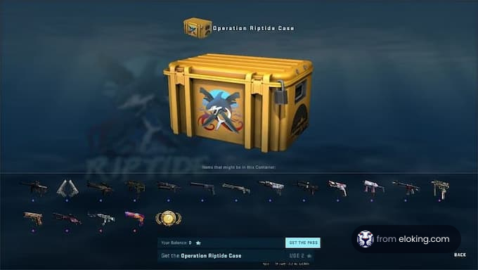 Opening an Operation Riptide Case