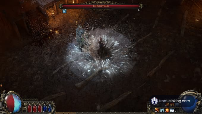 Ekscytująca walka z Katem w Path of Exile.