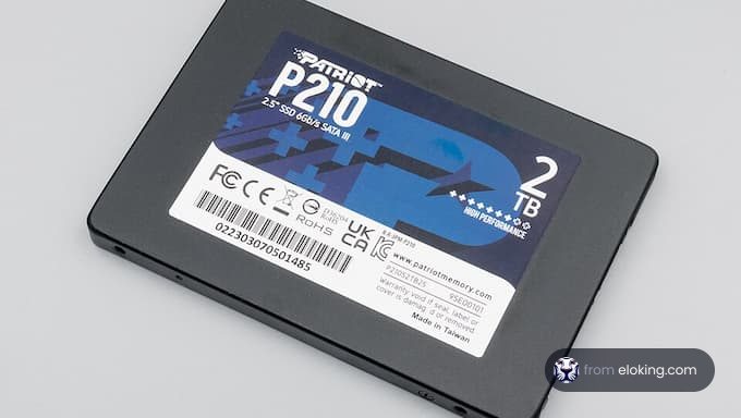 Patriot P210 2TB SSD with 6Gb/s SATA III interface