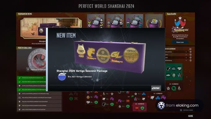 Shanghai 2024 Vertigo Souvenir Package showcasing new item