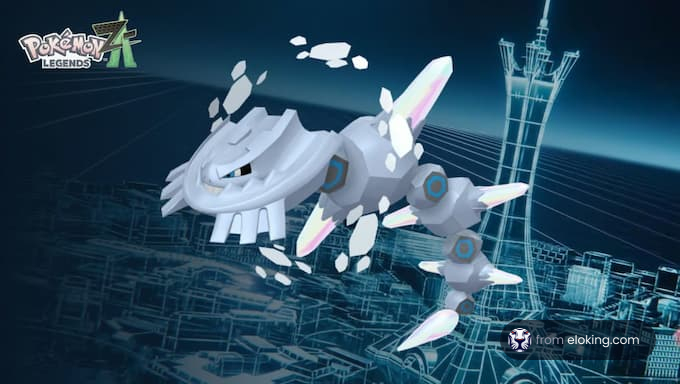 A heroic dragon from Pokemon Legends