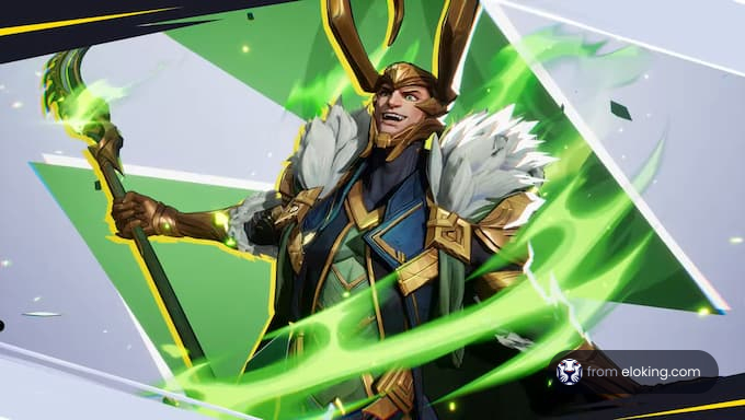 A powerful mage character showcasing magical abilities