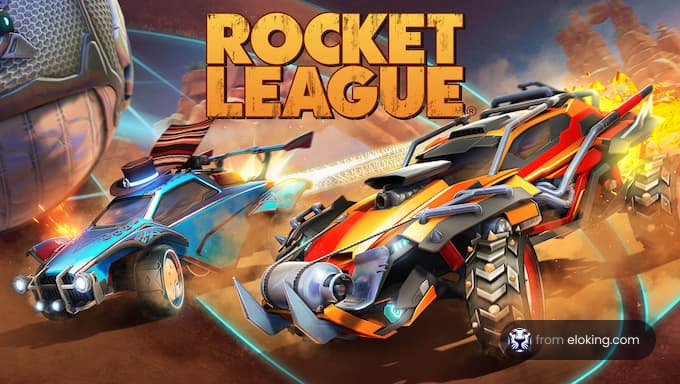 Exciting car game featuring Rocket League