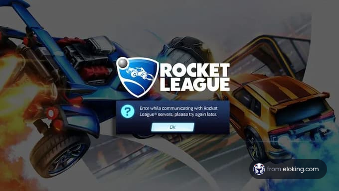 Error while communicating with Rocket League servers, please try again later.