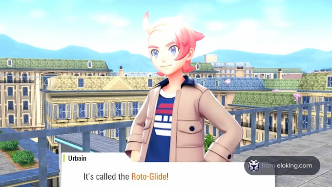 Urbain talks about the Roto-Glide in a vibrant urban setting.