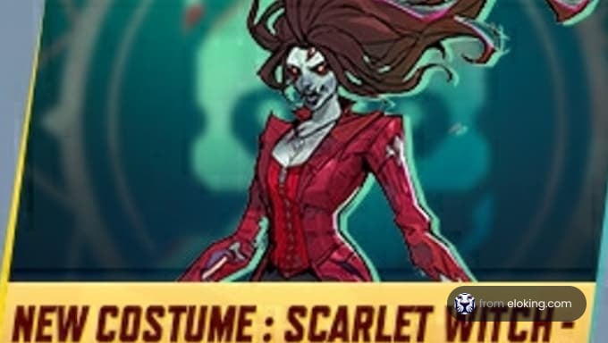 Scarlet Witch in a new costume