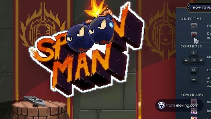 Spoon Man game logo featuring characters and fun design.