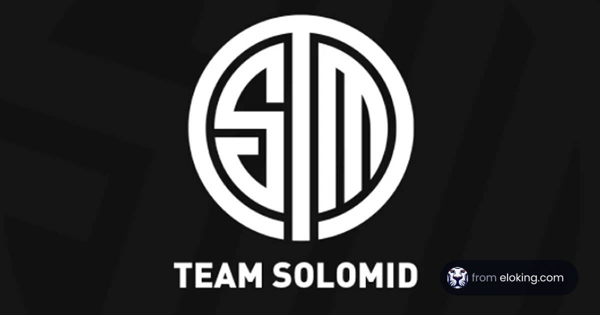 Team SoloMid logo on a black background