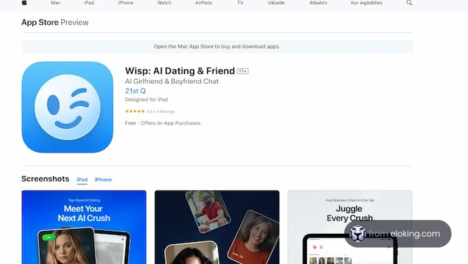 Wisp: AI Dating & Friend app on the App Store